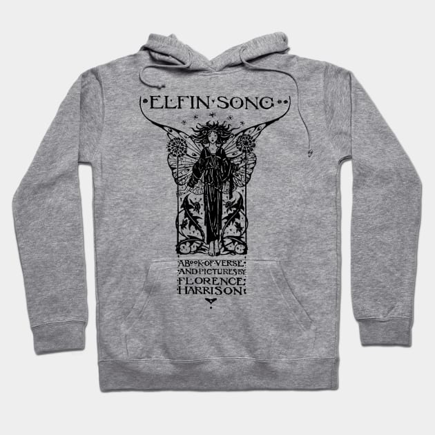 Elfin Song - vintage illustration by Florence Harrison Hoodie by AltrusianGrace